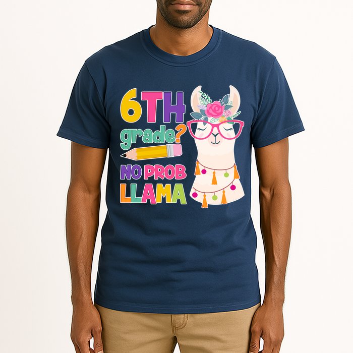 6th Grade? No Prob Llama Tall T-Shirt