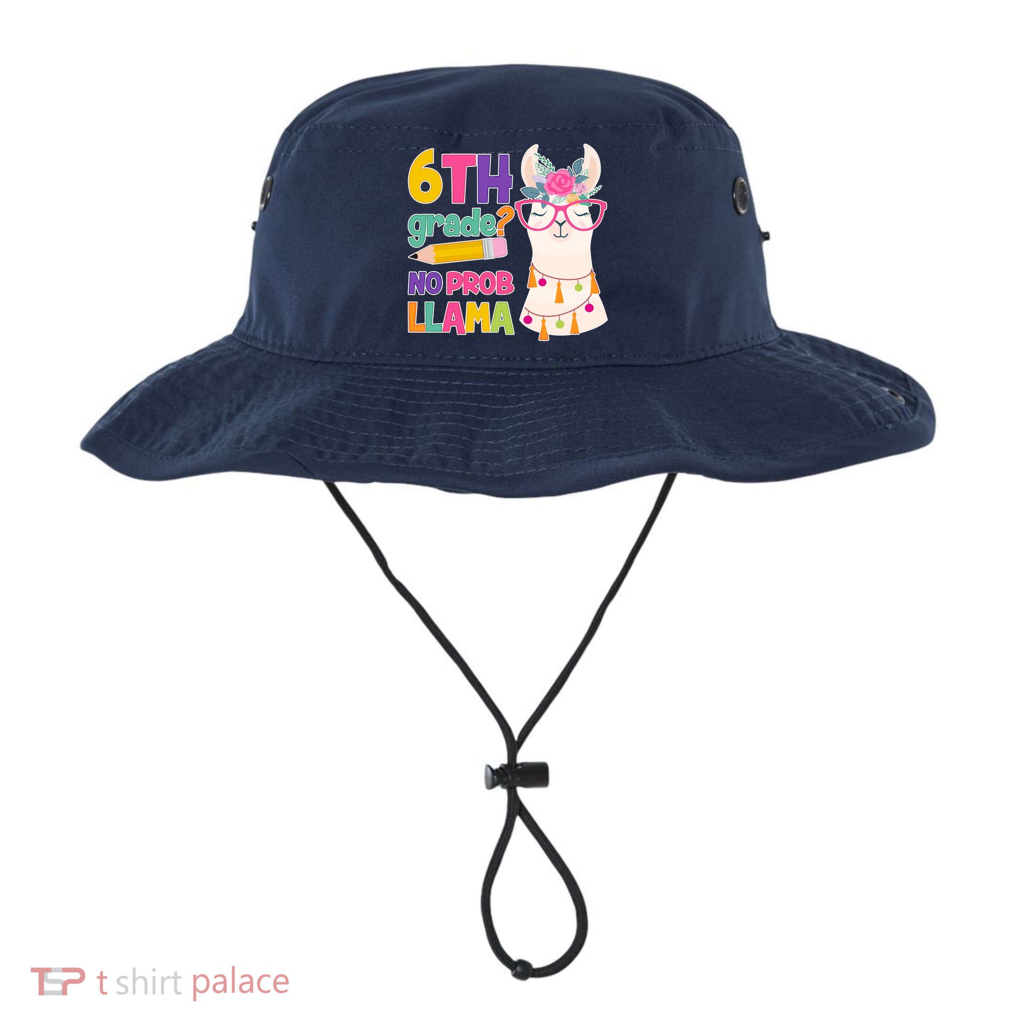 6th Grade? No Prob Llama Bucket Hat