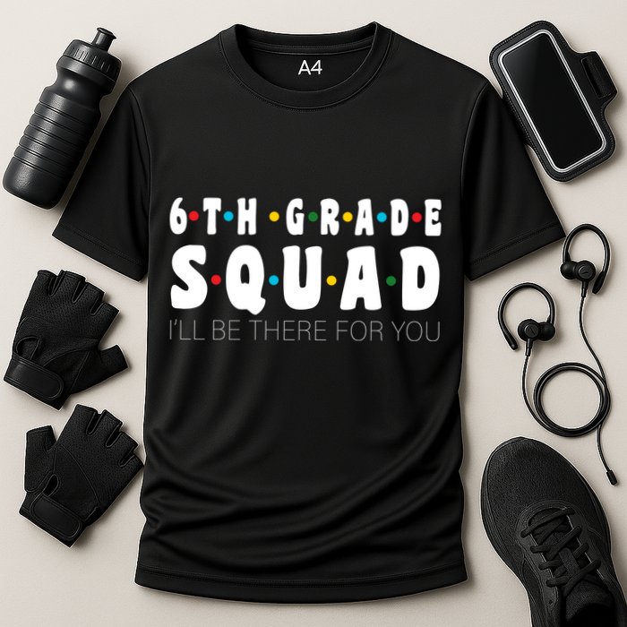 6th Grade Squad Cooling Performance Crew T-Shirt