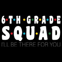 6th Grade Squad Sustainable Bucket Hat