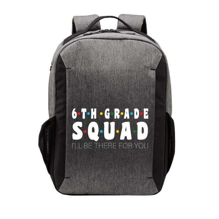 6th Grade Squad Vector Backpack