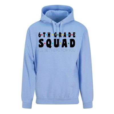 6th Grade Squad Unisex Surf Hoodie