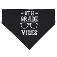 6th Grade Vibes USA-Made Doggie Bandana