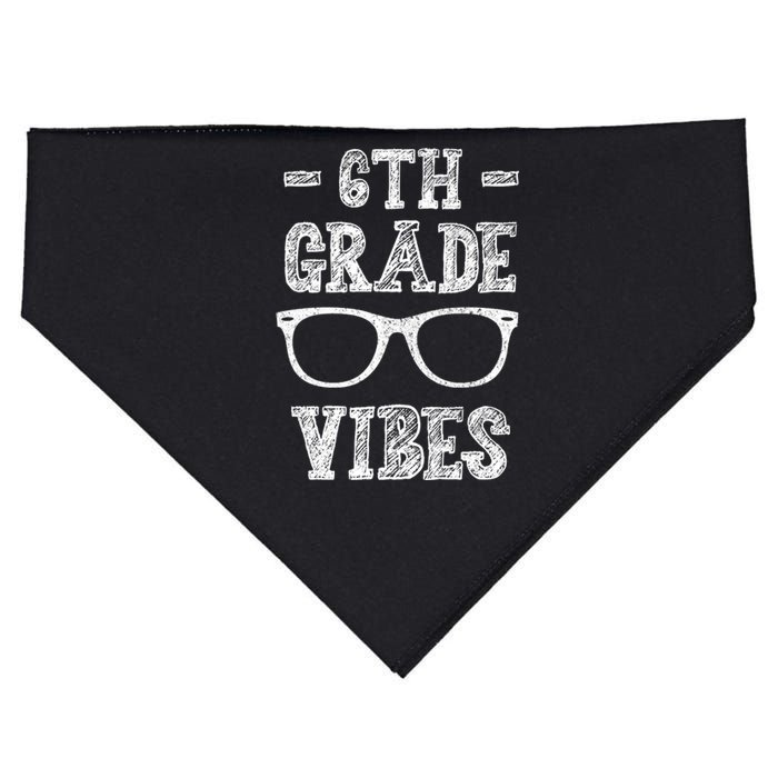 6th Grade Vibes USA-Made Doggie Bandana