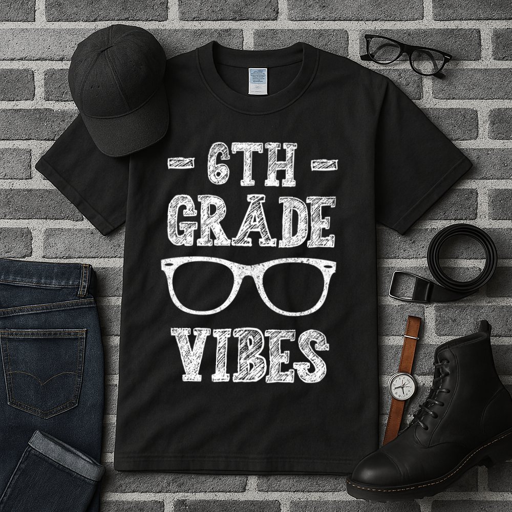 6th Grade Vibes Tall T-Shirt