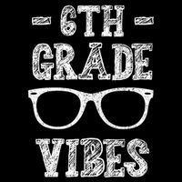 6th Grade Vibes 16 in Basic Backpack
