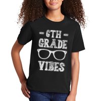6th Grade Vibes Kids T-Shirt