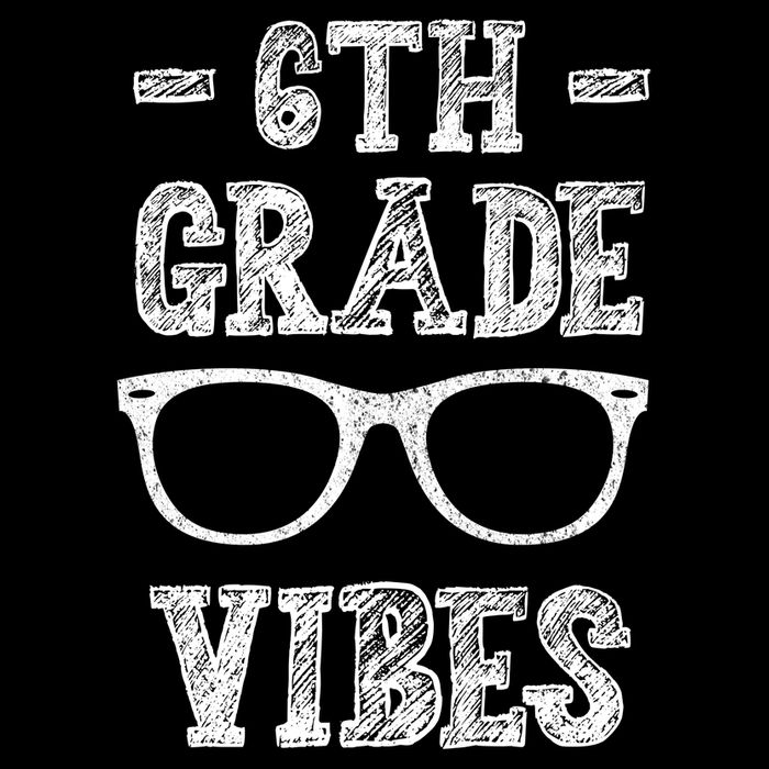 6th Grade Vibes Kids T-Shirt