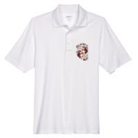 60th Wedding Anniversary Driving Each Other Nuts 60 Years Men's Origin Performance Pique Polo