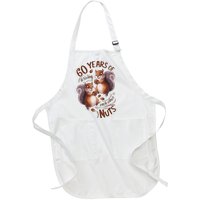 60th Wedding Anniversary Driving Each Other Nuts 60 Years Full-Length Apron With Pockets