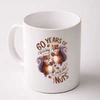 60th Wedding Anniversary Driving Each Other Nuts 60 Years Coffee Mug