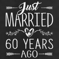 60th Wedding Anniversary - 60 Years Marriage Matching Beanie