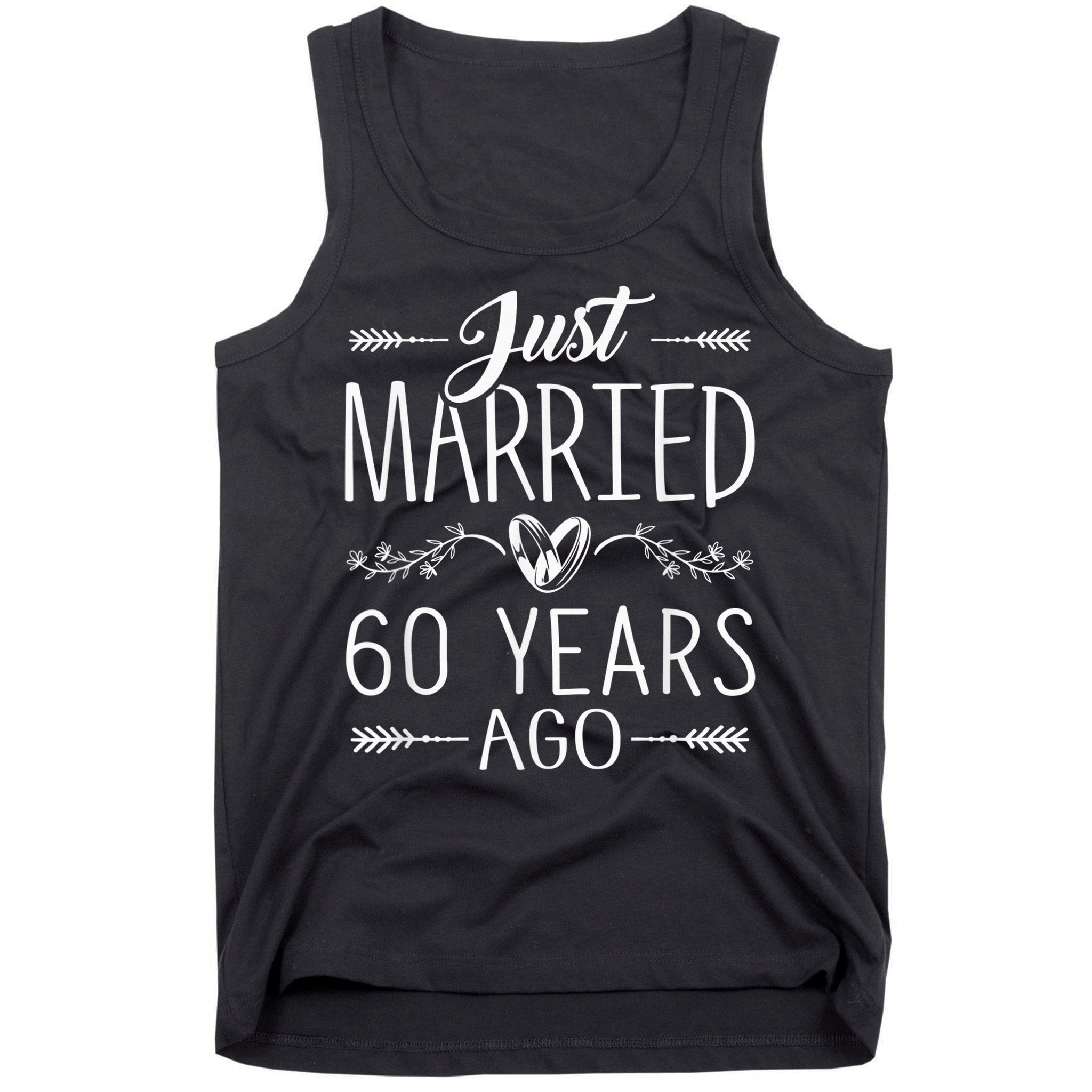 60th Wedding Anniversary - 60 Years Marriage Matching Tank Top
