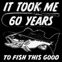 60 Year Old Birthday Fisherman Gifts 60th Fishing Baby Bodysuit