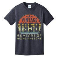 65 Year Old Birthday Vintage 1958 65th Birthday Kids T-Shirt