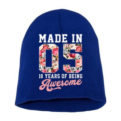 60 Year Old Legends Made In April 1963 60th Birthday Short Acrylic Beanie