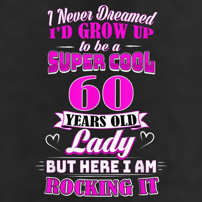 60 Year Old Lady Funny 60th Birthday Rockin' Since Hat