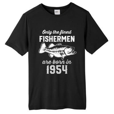 69 Year Old Fisherman: Fishing 1954 69th Birthday Tall Fusion ChromaSoft Performance T-Shirt