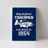 69 Year Old Fisherman: Fishing 1954 69th Birthday Canvas