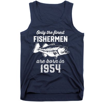 69 Year Old Fisherman: Fishing 1954 69th Birthday Tank Top