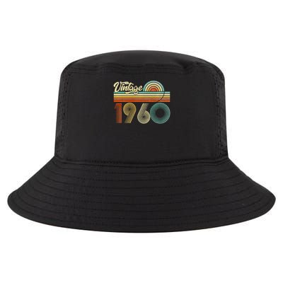 65 Years Old Gifts Vintage Born In 1960 65th Birthday Retro Gift Cool Comfort Performance Bucket Hat