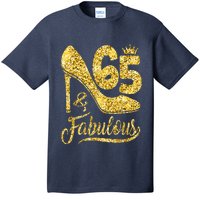 65 Years Old Gifts 65 & Fabulous 65th Birthday high heels T-Shirt