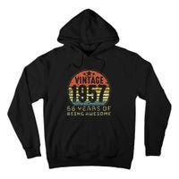 66 Year Old Birthday Vintage 1957 66th Birthday Tall Hoodie