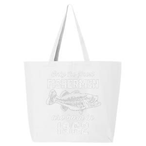 61 Year Old Fishing Fisherman 1962 61st Birthday 25L Jumbo Tote