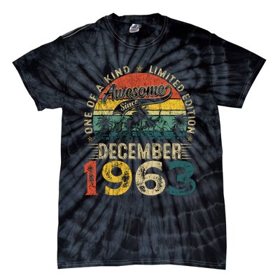 60 Years Old Made In December 1963 60th Birthday Gifts Wo Tie-Dye T-Shirt