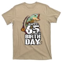 65 Years Old Fishing Fisherman Angler 65th Birthday T-Shirt