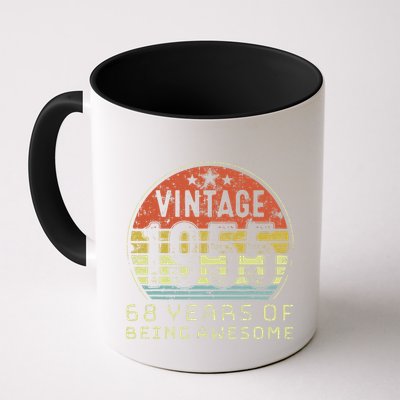 68 Year Old Birthday Vintage 1955 68th Birthday Cute Mug