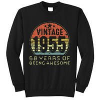 68 Year Old Birthday Vintage 1955 68th Birthday Cute Tall Sweatshirt