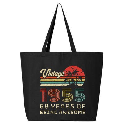 68 Year Old Birthday Vintage 1955 68th Birthday 25L Jumbo Tote