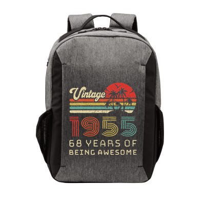 68 Year Old Birthday Vintage 1955 68th Birthday Vector Backpack