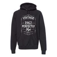 60 Year Old Vintage 1962 60th Birthday Gifts Made In 1962 Premium Hoodie