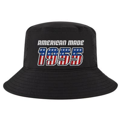 68 Year Old: Vintage Classic Car 1955 68th Birthday Cool Comfort Performance Bucket Hat