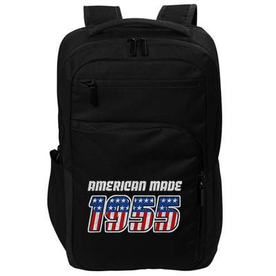 68 Year Old: Vintage Classic Car 1955 68th Birthday Impact Tech Backpack