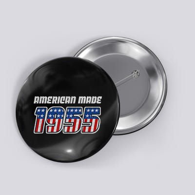 68 Year Old: Vintage Classic Car 1955 68th Birthday Button