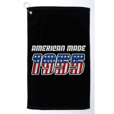 68 Year Old: Vintage Classic Car 1955 68th Birthday Golf Towel