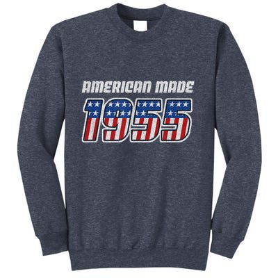 68 Year Old: Vintage Classic Car 1955 68th Birthday Sweatshirt