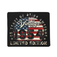 69 Year Old Gifts Vintage 1954 American Flag 69th Birthday Mousepad