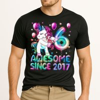 6 Years Old Unicorn Flossing 6th Birthday Girl Unicorn Party Performance Shirt
