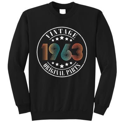 60 Years Old 60th Birthday Women Vintage 1963 Sweatshirt