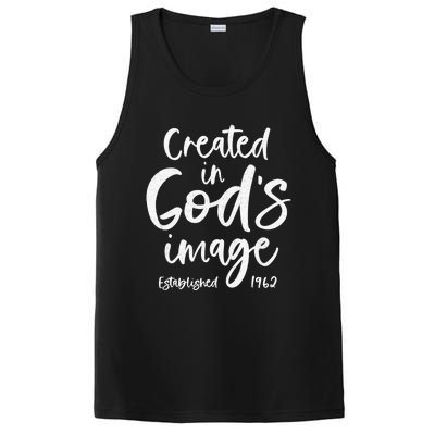 61 Year Old Christian: Jesus 1962 61st Birthday PosiCharge Competitor Tank