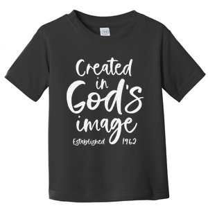 61 Year Old Christian: Jesus 1962 61st Birthday Toddler T-Shirt