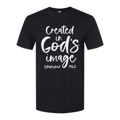 61 Year Old Christian: Jesus 1962 61st Birthday Softstyle® CVC T-Shirt