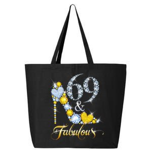 69 years old It's my Birthday 69th Birthday Diamond Crown 25L Jumbo Tote