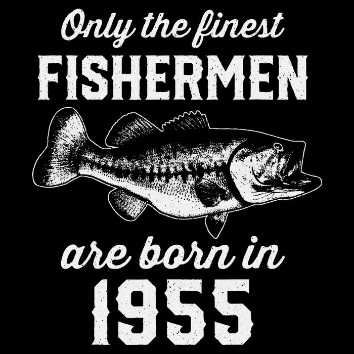 68 Year Old Fisherman Fishing 1955 68th Birthday Visor