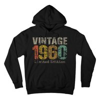 64 Year Old Gifts Vintage 1960 Limited Edition 64th Birthday Hoodie