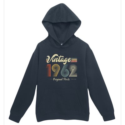 61 Years Old Vintage 1962 Limited Edition 60th Birthday Urban Pullover Hoodie